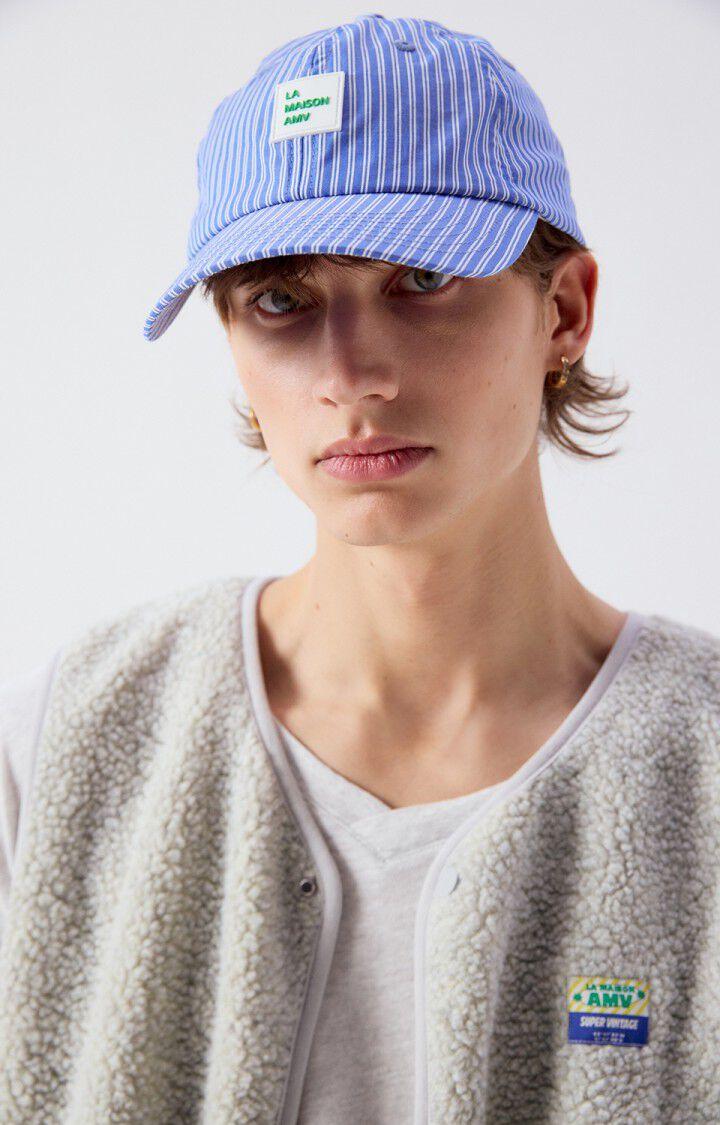 American Vintage Hoktown Teddyfleece Weste Polar Chine Meliert Herren hellgrau